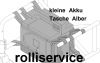 Neue Akku-Tasche klein inkl. Klettbänder für Alber E-FIX alle Mo
